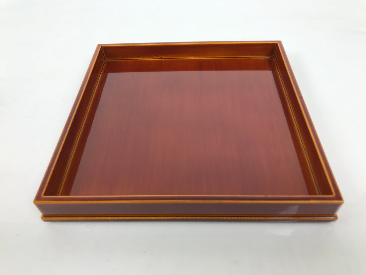 Japanese Lacquer Wooden Tea Ceremony Kashiki Box Vtg Shunkei Bento Snack LWB183-KT - Lacquerware-chidorivintage.com