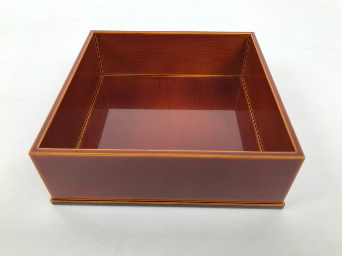 Japanese Lacquer Wooden Tea Ceremony Kashiki Box Vtg Shunkei Bento Snack LWB183-KT - Lacquerware-chidorivintage.com