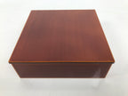 Japanese Lacquer Wooden Tea Ceremony Kashiki Box Vtg Shunkei Bento Snack LWB183-KT - Lacquerware-chidorivintage.com