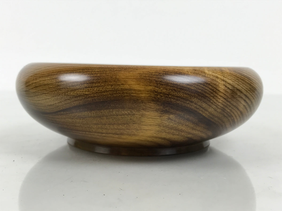Japanese Brushed Lacquer Wood Small Bowl Vtg Kobachi Dish Horse-Chestnut LWB184-KT - Lacquerware-chidorivintage.com