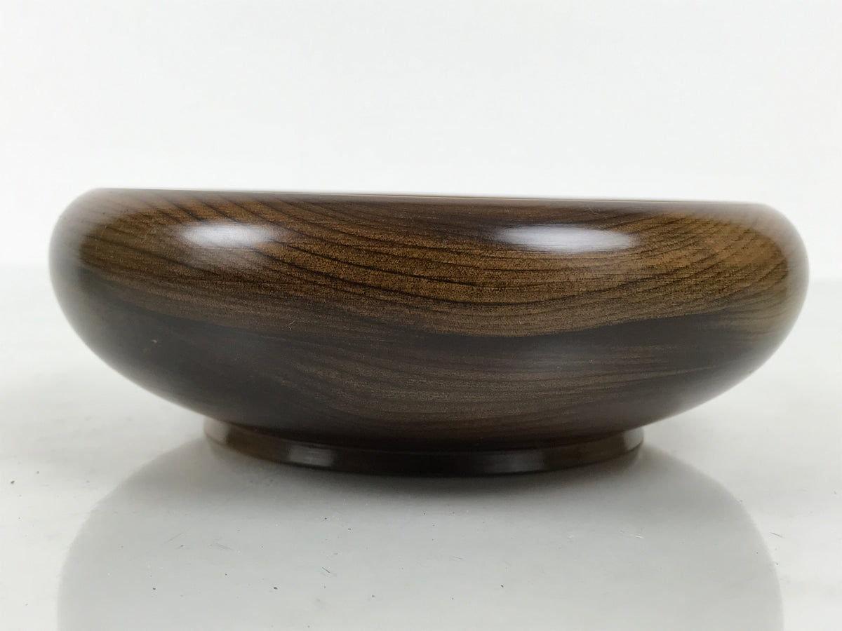 Japanese Brushed Lacquer Wood Small Bowl Vtg Kobachi Dish Horse-Chestnut LWB184-KT - Lacquerware-chidorivintage.com