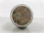 Japanese Ceramic Sake Bottle Tokkuri Vtg Drama Brown White Crackle Glaze TS927-KT - Sake Bottle-chidorivintage.com