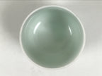 Japanese Sometsuke Porcelain Teacup Vtg Soba Choko White Blue Plum Bamboo TC642-KT - Teacup-chidorivintage.com