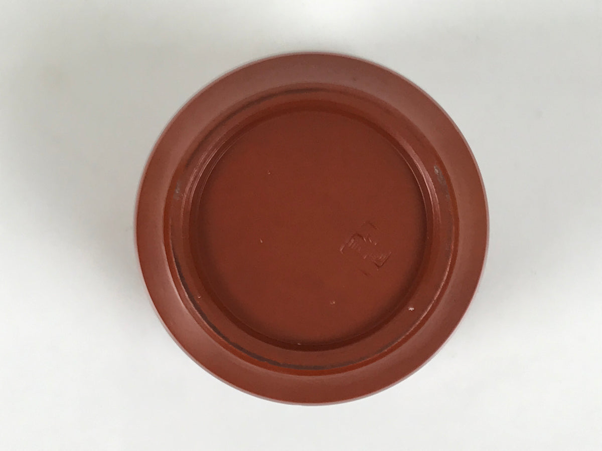 Japanese Tokoname Ware Ceramic Teacup Pottery Yunomi Plum Blossom Brown TC636-KT - Teacup-chidorivintage.com