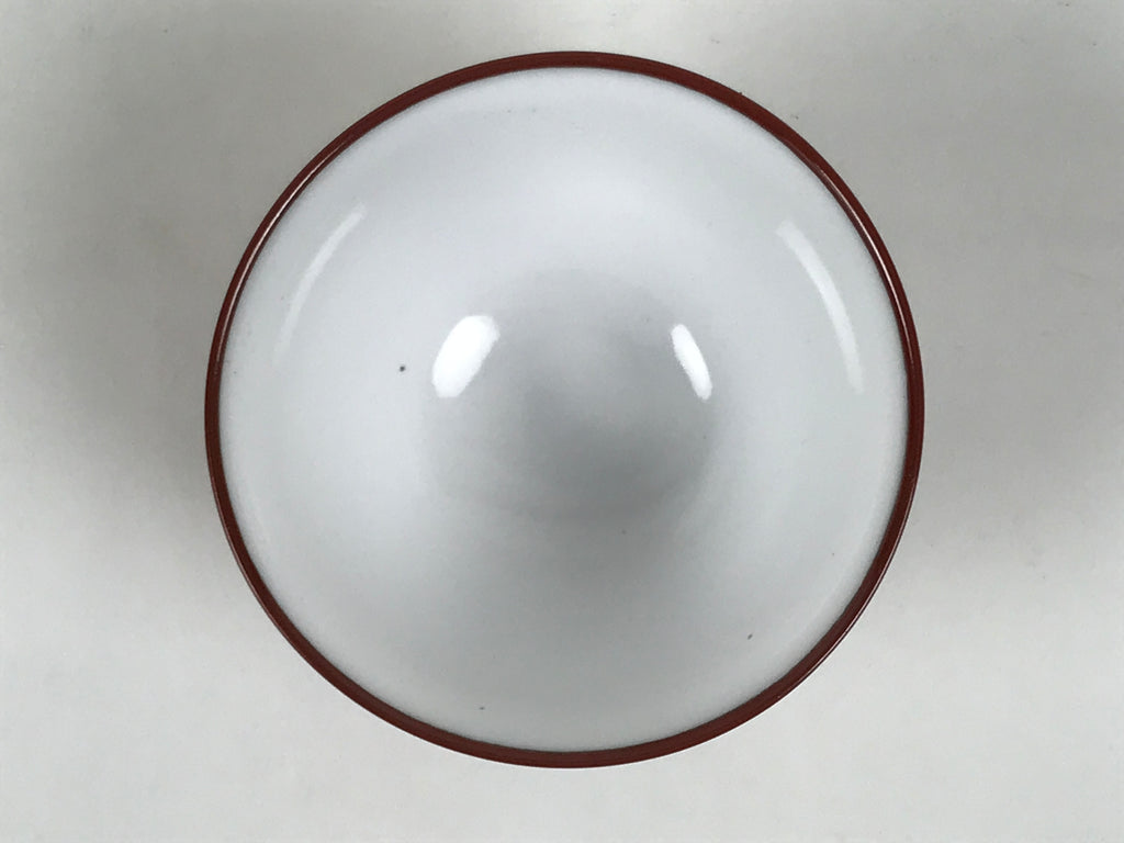 Japanese Tokoname Ware Ceramic Teacup Pottery Yunomi Plum Blossom White TC637-KT - Teacup-chidorivintage.com