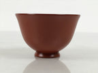 Japanese Tokoname Ware Ceramic Teacup Pottery Yunomi Plum Blossom White TC639-KT - Teacup-chidorivintage.com