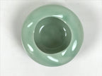 Japanese Porcelain Small Dish Vtg Kobachi Sado Futaoki Celadon Green Glaze Y591-KT - Bowl-chidorivintage.com