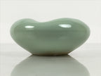 Japanese Porcelain Small Dish Vtg Kobachi Sado Futaoki Celadon Green Glaze Y591-KT - Bowl-chidorivintage.com
