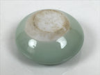 Japanese Porcelain Small Dish Vtg Kobachi Sado Futaoki Celadon Green Glaze Y591-KT - Bowl-chidorivintage.com