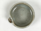 Japanese Ceramic Small Dish Vtg Kobachi Bowl Gray White Plum Blossoms Y592-KT - Bowl-chidorivintage.com