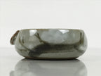 Japanese Ceramic Small Dish Vtg Kobachi Bowl Gray White Plum Blossoms Y592-KT - Bowl-chidorivintage.com