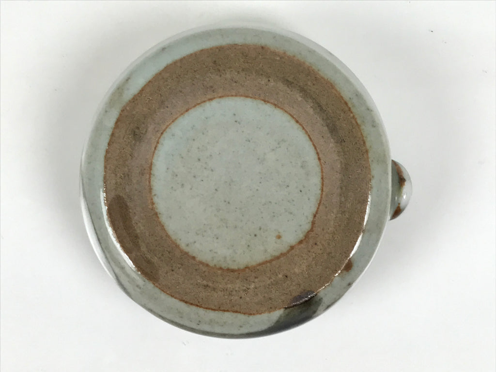 Japanese Ceramic Small Dish Vtg Kobachi Bowl Gray White Plum Blossoms Y592-KT - Bowl-chidorivintage.com