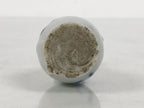 Japanese Porcelain Single Flower Vase Small Kabin Vtg Blue White Abstract MFV109-KT - Vase-chidorivintage.com