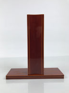 Japanese Lacquered Wood Flower Vase Vtg Kabin Ikebana Arrangement Shunkei L629-KT - Vase-chidorivintage.com