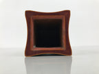 Japanese Lacquered Wood Flower Vase Vtg Kabin Ikebana Arrangement Shunkei L629-KT - Vase-chidorivintage.com