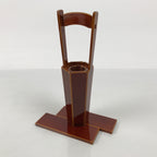 Japanese Lacquered Wood Flower Vase Vtg Kabin Ikebana Arrangement Shunkei L628-KT - Vase-chidorivintage.com