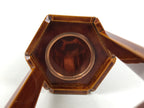 Japanese Lacquered Wood Flower Vase Vtg Kabin Ikebana Arrangement Shunkei L628-KT - Vase-chidorivintage.com