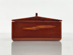 Japanese Lacquered Wooden Toothpick Case Box Yojiire Hida Shunkei Kashikiri L641-KT - Lacquerware-chidorivintage.com
