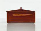 Japanese Lacquered Wooden Toothpick Case Box Yojiire Hida Shunkei Kashikiri L641-KT - Lacquerware-chidorivintage.com