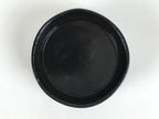 Japanese Lacquered Wooden Sake Bottle Holder Cup Tokkuri Hakama Black L639-KT - Lacquerware-chidorivintage.com