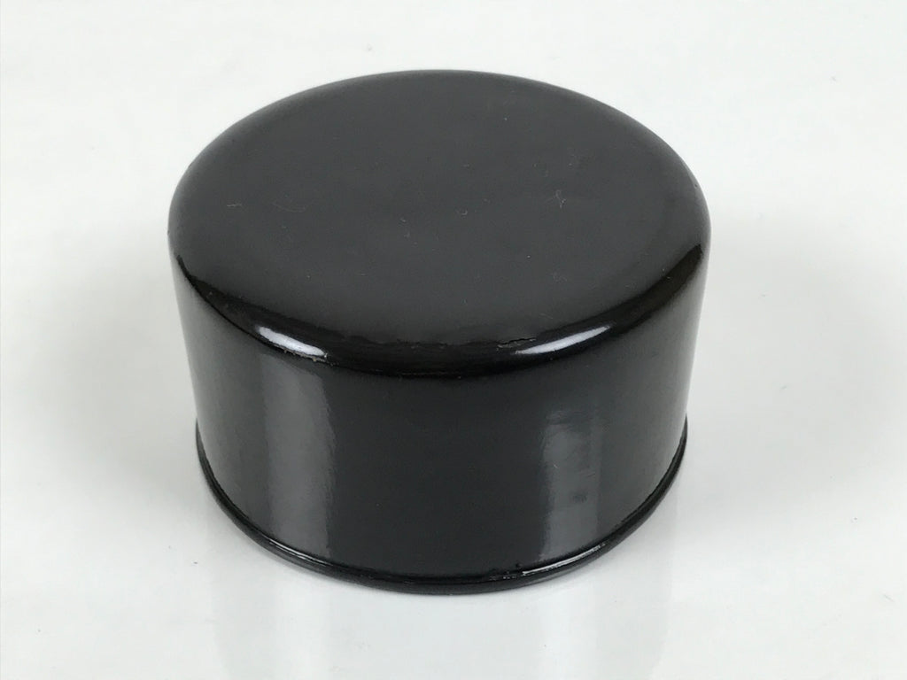 Japanese Lacquered Wooden Sake Bottle Holder Cup Tokkuri Hakama Black L639-KT - Lacquerware-chidorivintage.com