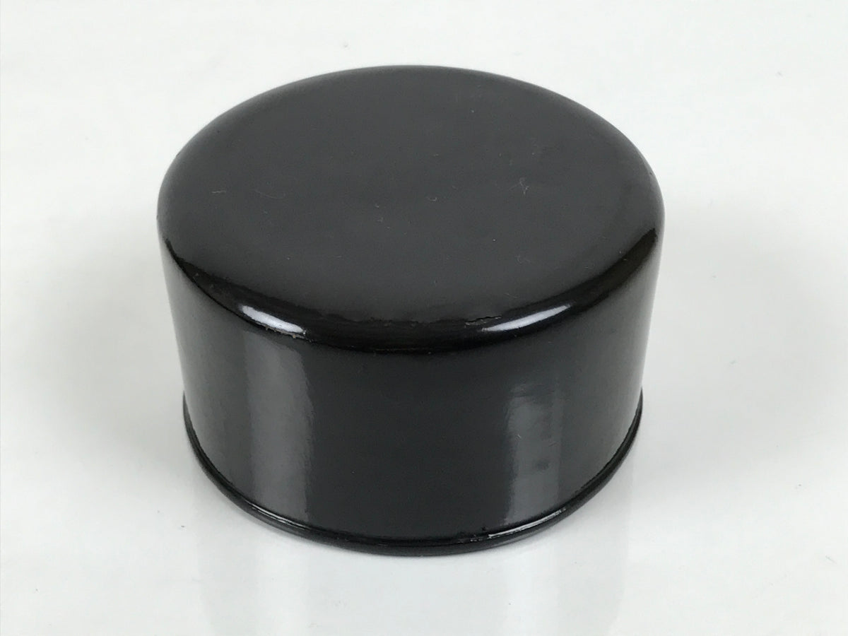 Japanese Lacquered Wooden Sake Bottle Holder Cup Tokkuri Hakama Black L639-KT - Lacquerware-chidorivintage.com
