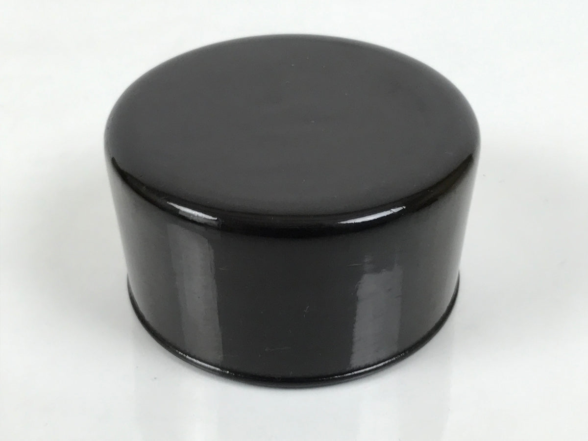 Japanese Lacquered Wooden Sake Bottle Holder Cup Tokkuri Hakama Black L640-KT - Lacquerware-chidorivintage.com