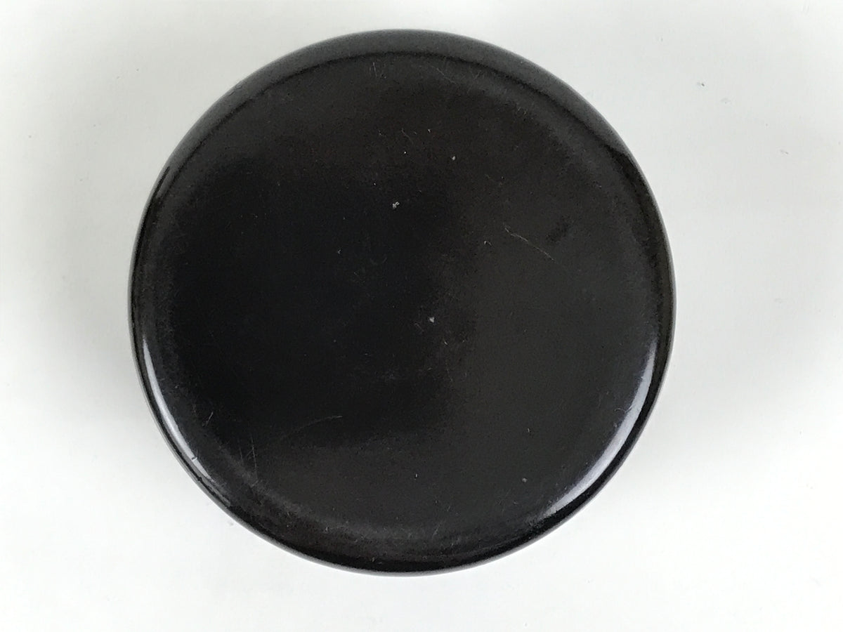 Japanese Lacquered Wooden Sake Bottle Holder Cup Tokkuri Hakama Black L640-KT - Lacquerware-chidorivintage.com