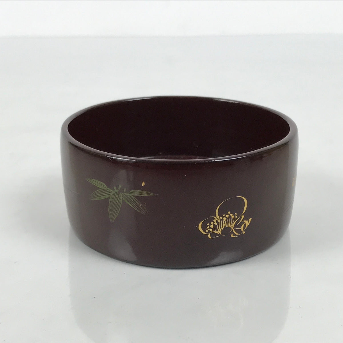 Japanese Lacquered Wooden Sake Bottle Holder Cup Tokkuri Hakama Shochikubai L630-KT - Lacquerware-chidorivintage.com