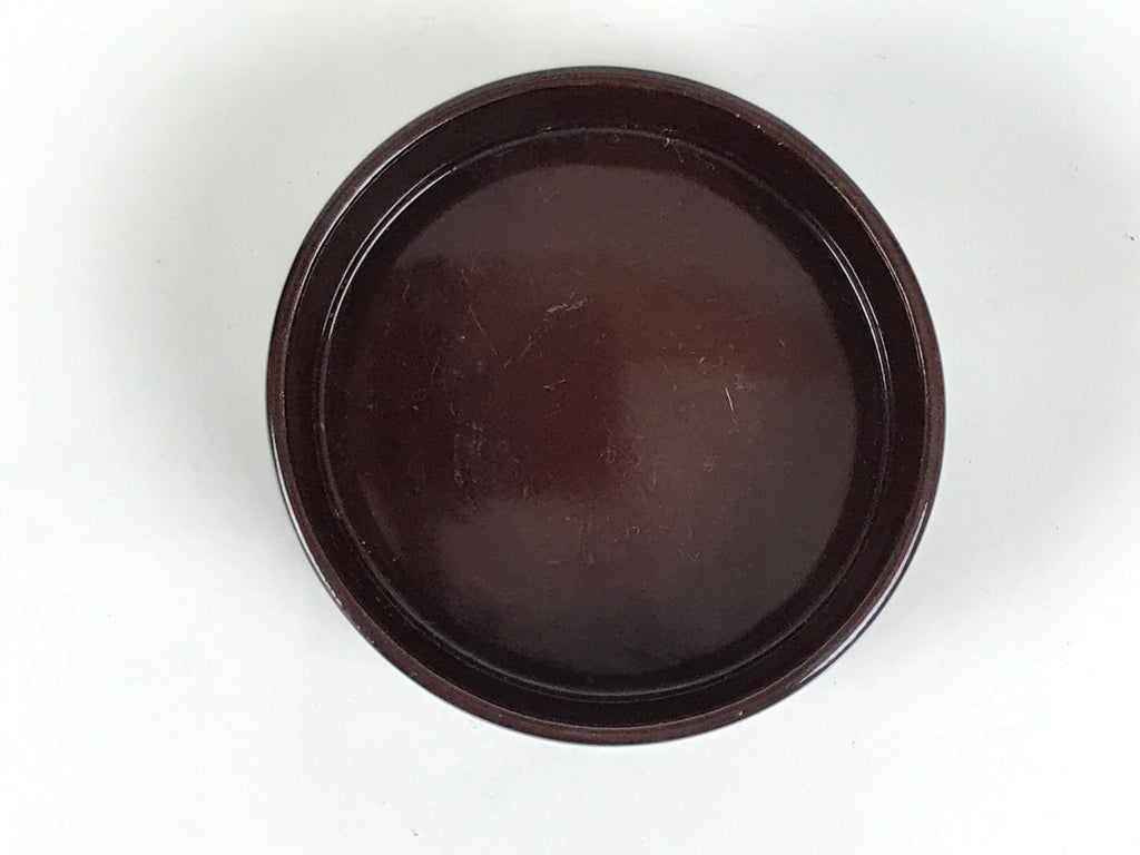 Japanese Lacquered Wooden Sake Bottle Holder Cup Tokkuri Hakama Shochikubai L630-KT - Lacquerware-chidorivintage.com