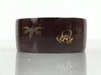 Japanese Lacquered Wooden Sake Bottle Holder Cup Tokkuri Hakama Shochikubai L630-KT - Lacquerware-chidorivintage.com