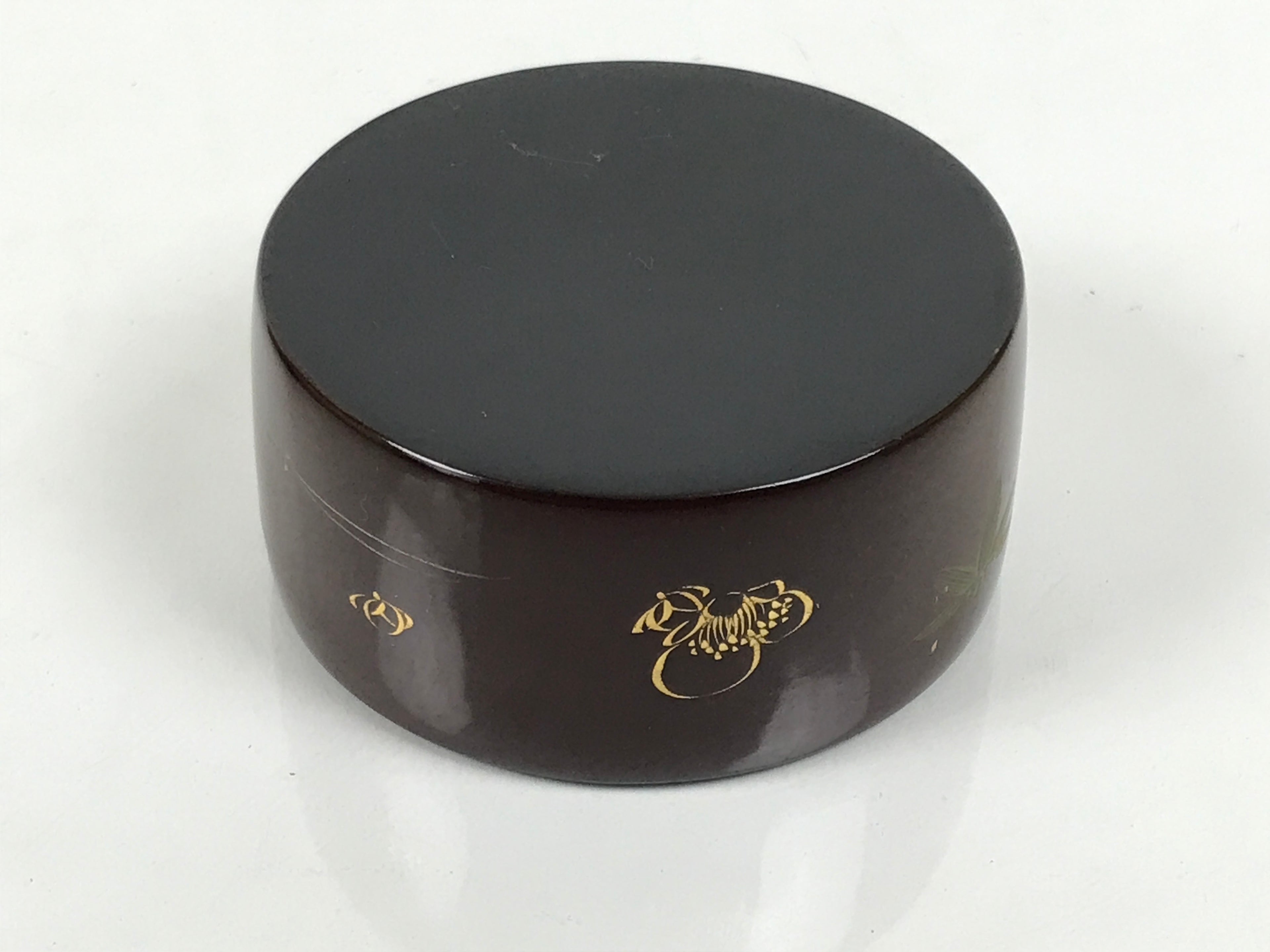 Japanese Lacquered Wooden Sake Bottle Holder Cup Tokkuri Hakama Shochikubai L630-KT - Lacquerware-chidorivintage.com