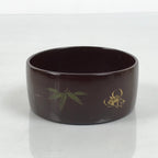 Japanese Lacquered Wooden Sake Bottle Holder Cup Tokkuri Hakama Shochikubai L632-KT - Lacquerware-chidorivintage.com
