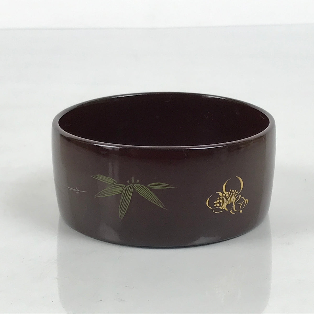 Japanese Lacquered Wooden Sake Bottle Holder Cup Tokkuri Hakama Shochikubai L632-KT - Lacquerware-chidorivintage.com