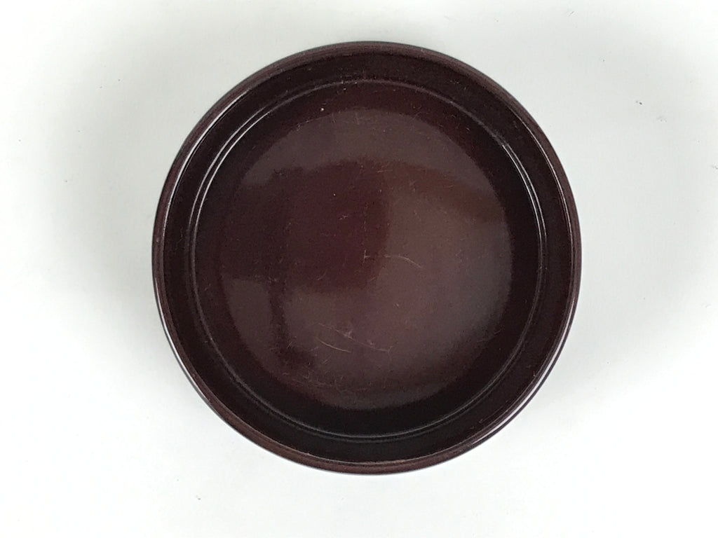 Japanese Lacquered Wooden Sake Bottle Holder Cup Tokkuri Hakama Shochikubai L632-KT - Lacquerware-chidorivintage.com