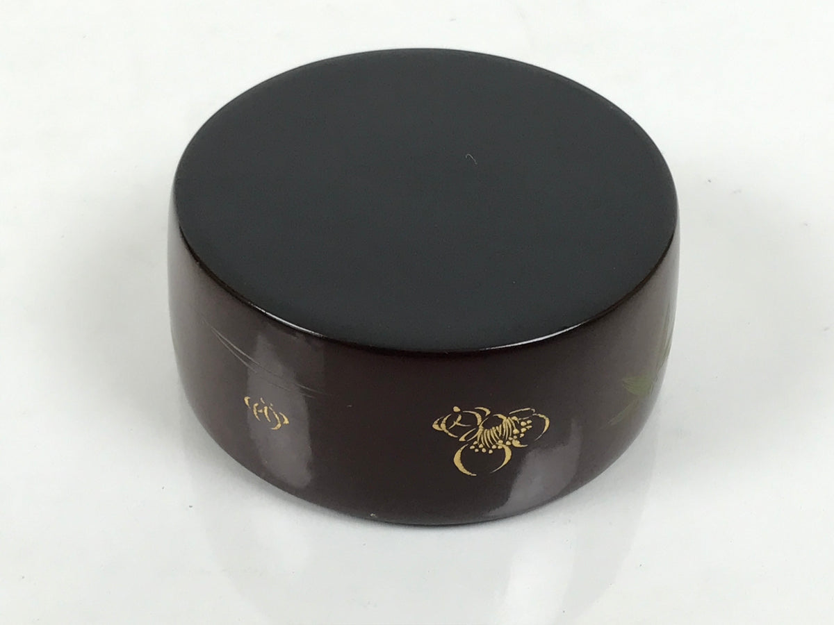 Japanese Lacquered Wooden Sake Bottle Holder Cup Tokkuri Hakama Shochikubai L632-KT - Lacquerware-chidorivintage.com