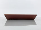 Japanese Lacquered Wood Serving Tray Obon Vtg Hida Shunkei Rectangle Brown L622-KT - Tray-chidorivintage.com