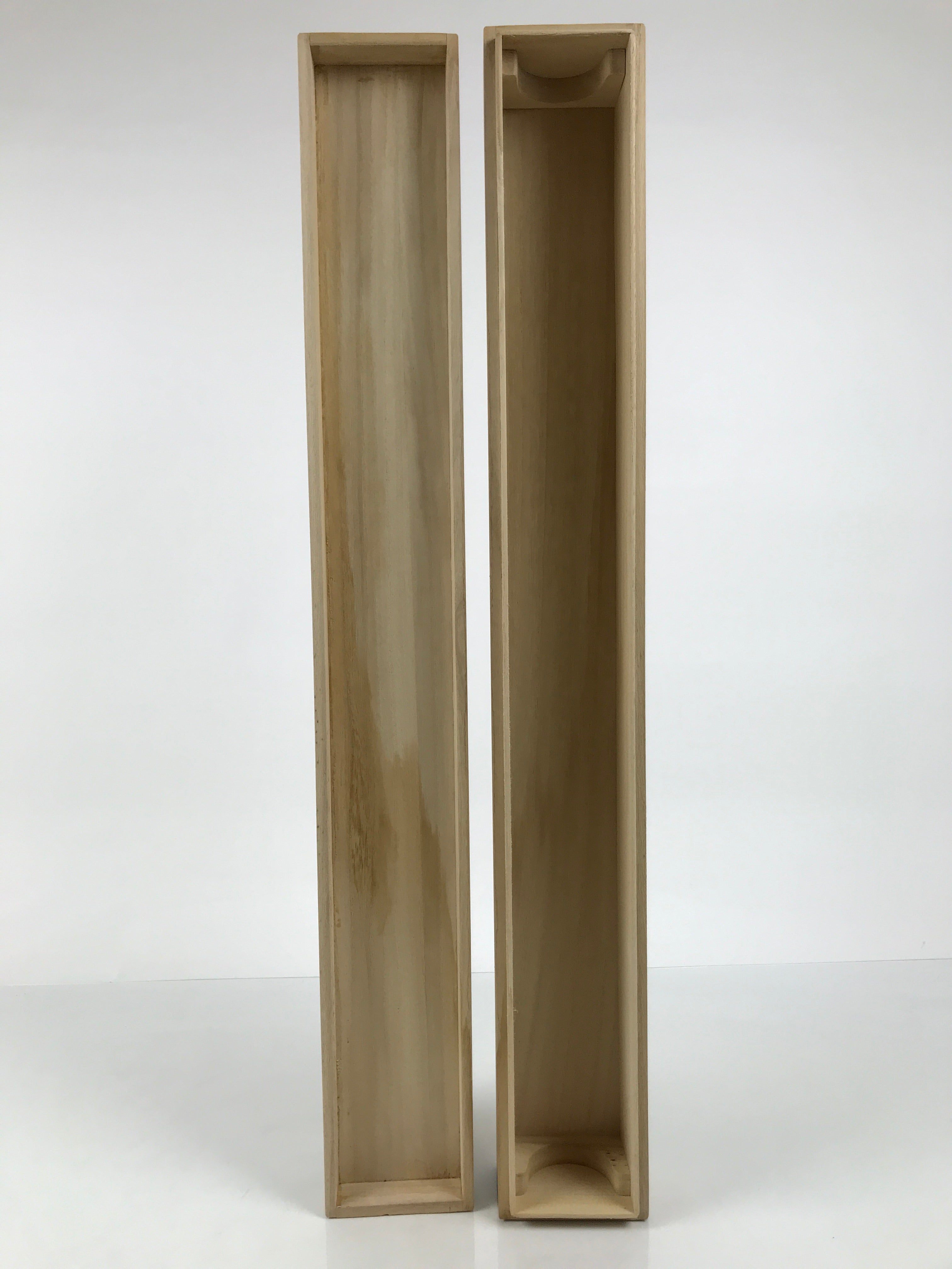 Japanese Wooden Hanging Scroll Box Kakejiku Hako Inside Length 72.5cm SB378-AD - Scroll Accessory-chidorivintage.com