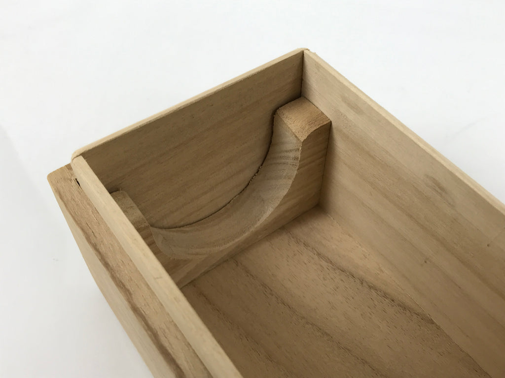 Japanese Wooden Hanging Scroll Box Kakejiku Hako Inside Length 72.5cm SB379-AD - Scroll Accessory-chidorivintage.com