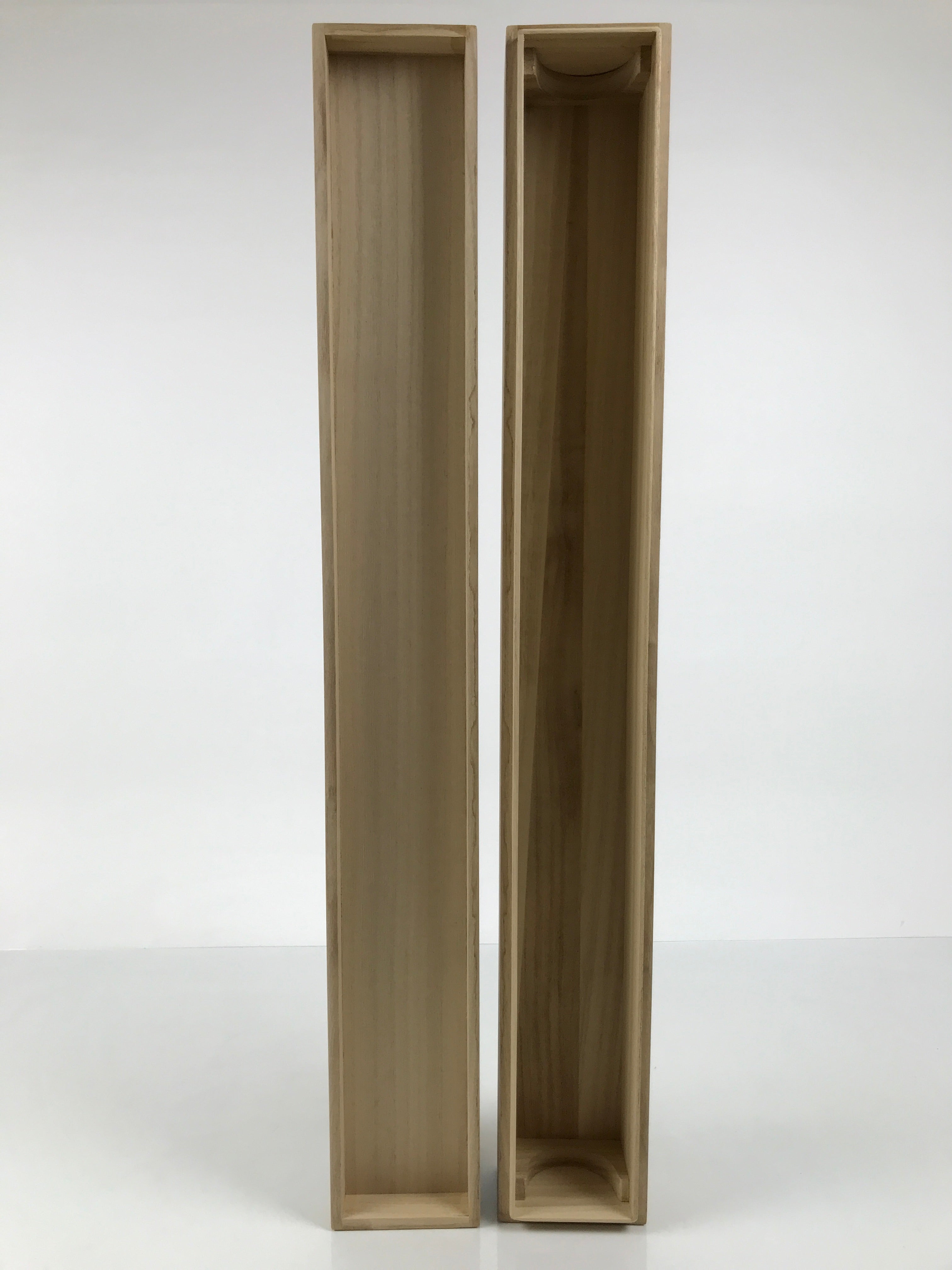 Japanese Wooden Hanging Scroll Box Kakejiku Hako Inside Length 72.5cm SB380-AD - Scroll Accessory-chidorivintage.com