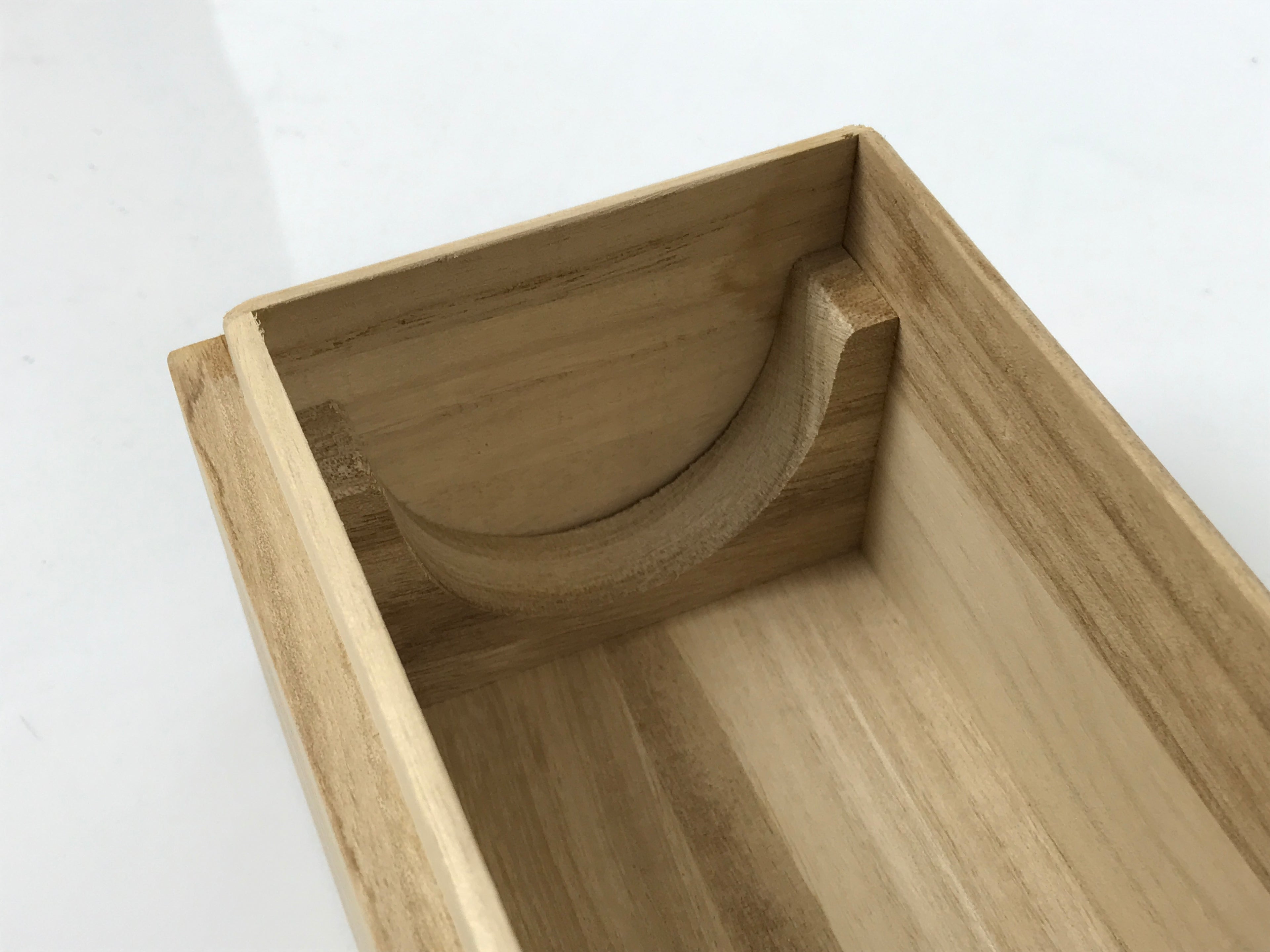 Japanese Wooden Hanging Scroll Box Kakejiku Hako Inside Length 72.5cm SB380-AD - Scroll Accessory-chidorivintage.com