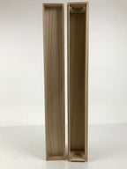 Japanese Wooden Hanging Scroll Box Kakejiku Hako Inside Length 72.5cm SB381-AD - Scroll Accessory-chidorivintage.com
