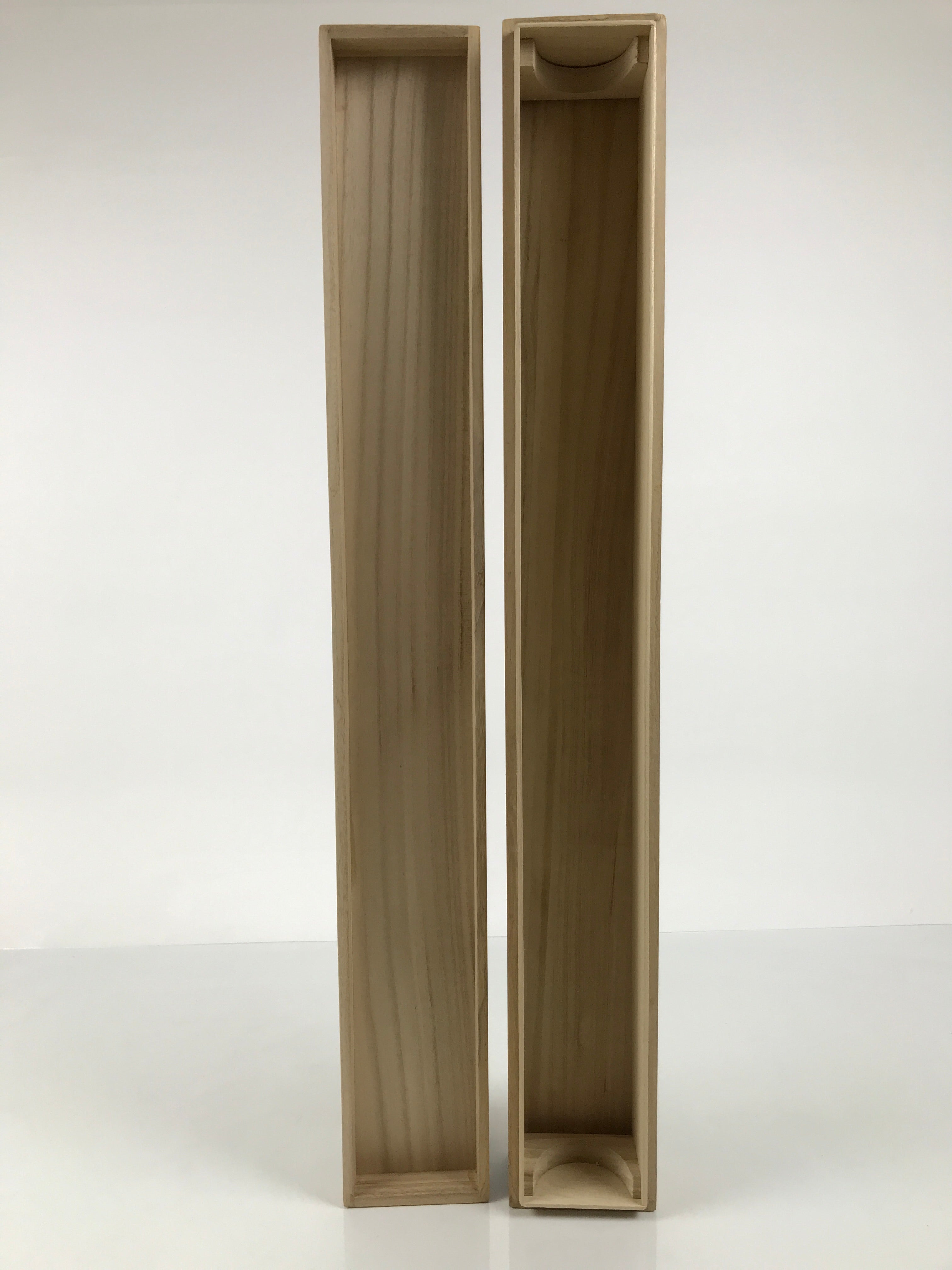 Japanese Wooden Hanging Scroll Box Kakejiku Hako Inside Length 72.5cm SB381-AD - Scroll Accessory-chidorivintage.com