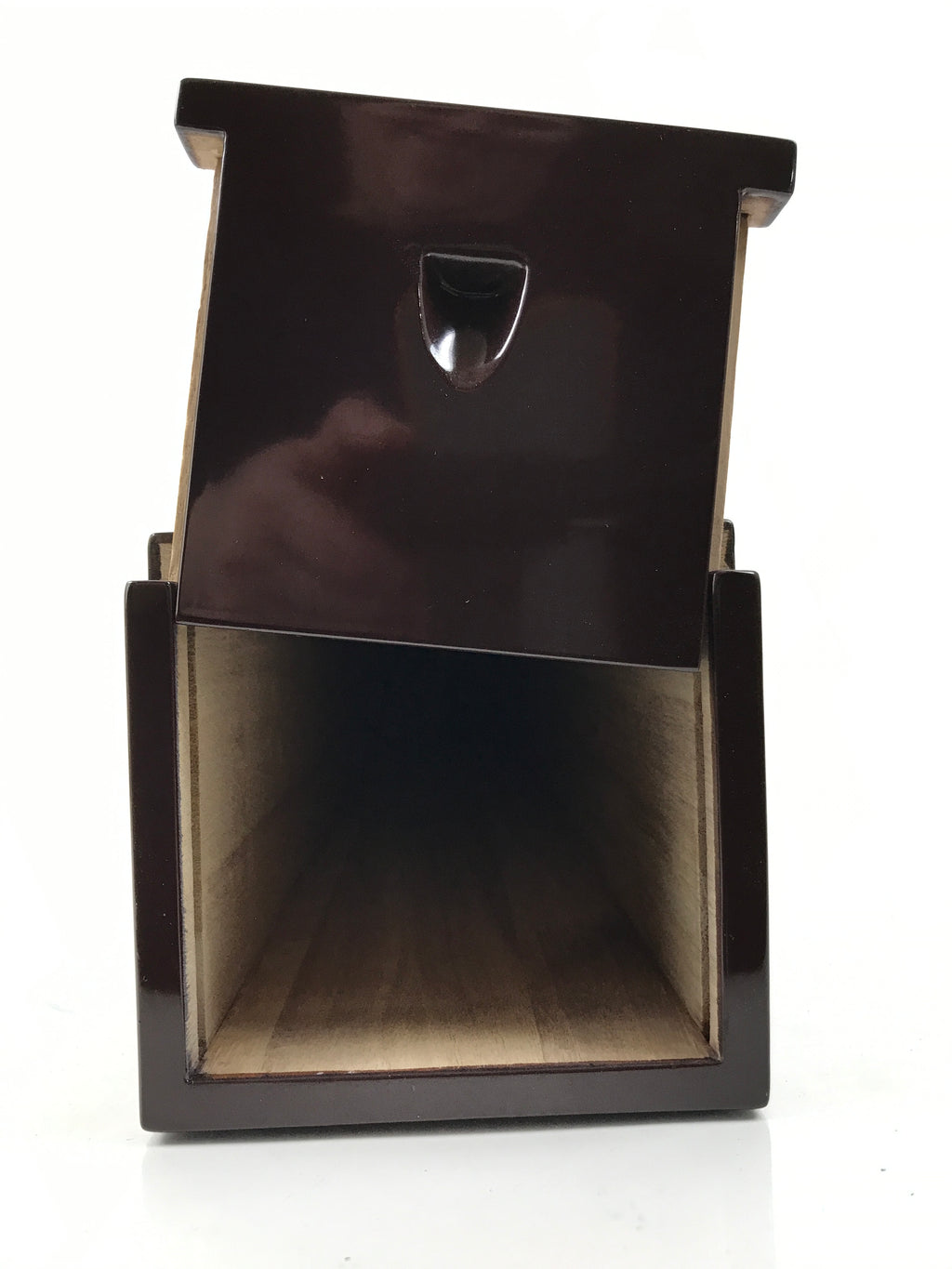 Japanese Wooden Hanging Scroll Box Cover Kakejiku Hako Inside 69x8.5x8cm SB382-AD - Scroll Accessory-chidorivintage.com