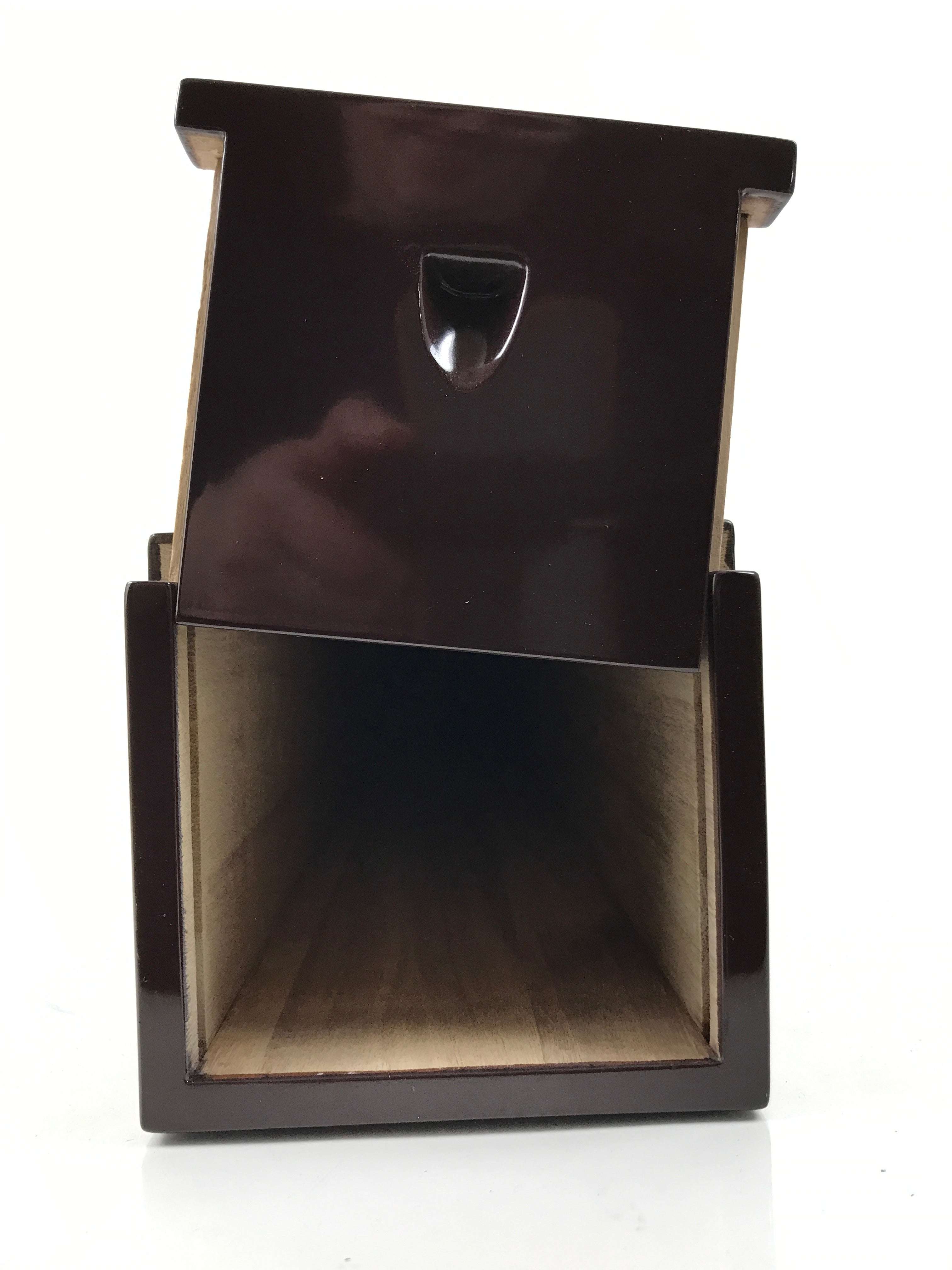 Japanese Wooden Hanging Scroll Box Cover Kakejiku Hako Inside 69x8.5x8cm SB382-AD - Scroll Accessory-chidorivintage.com