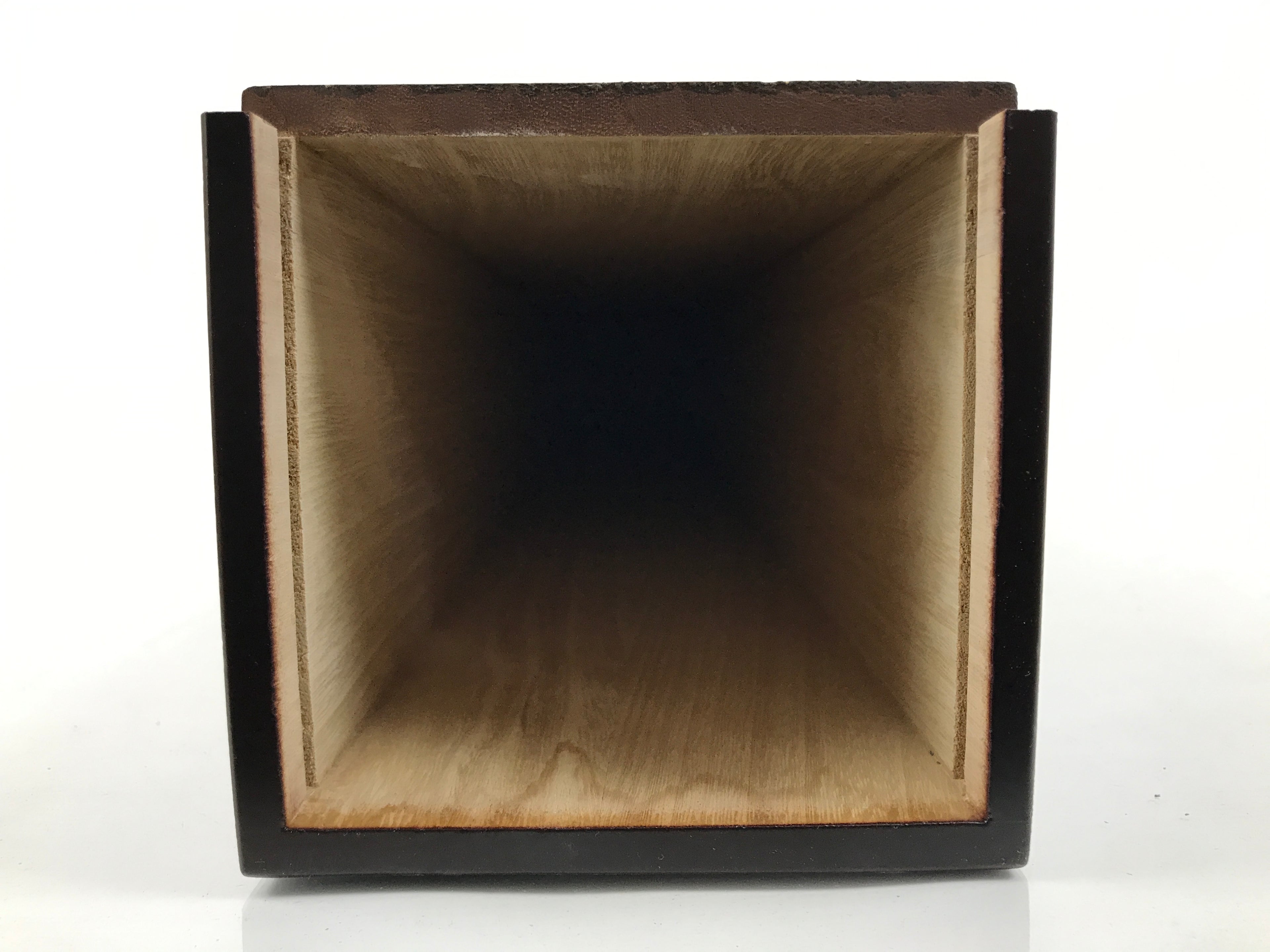 Japanese Wood Hanging Scroll Box Cover Kakejiku Hako Inside 77.5x9.5x9.5cm SB383-AD - Scroll Accessory-chidorivintage.com