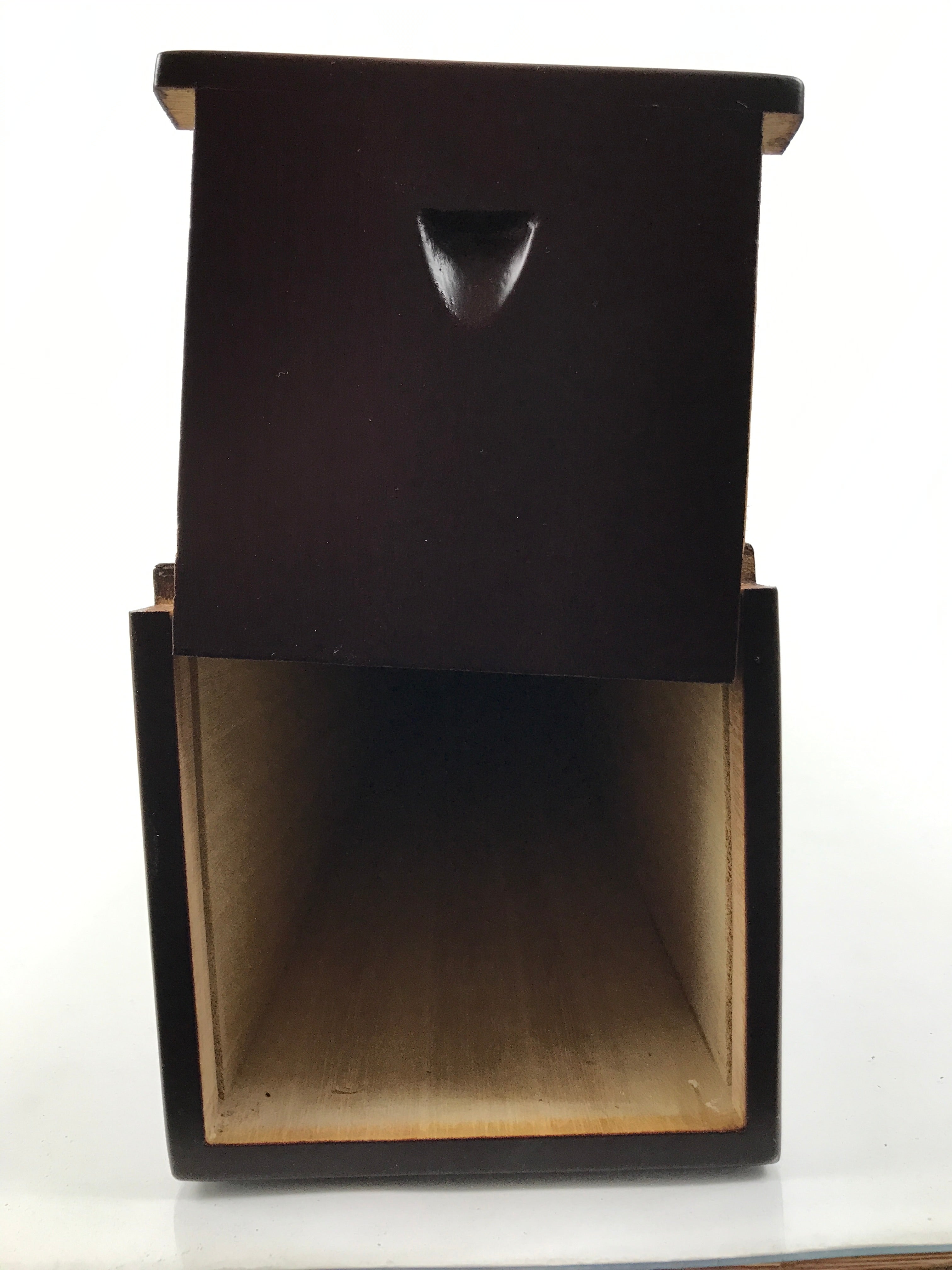Japanese Wood Hanging Scroll Box Cover Kakejiku Hako Inside 77.5x9.5x9.5cm SB384-AD - Scroll Accessory-chidorivintage.com