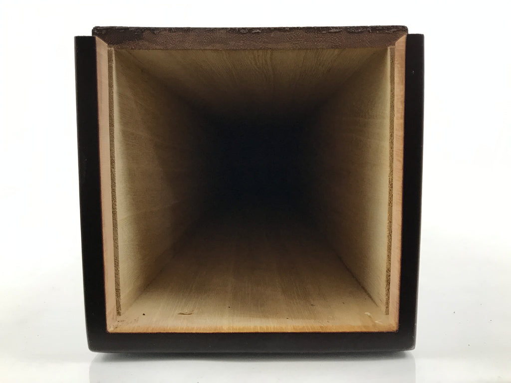 Japanese Wood Hanging Scroll Box Cover Kakejiku Hako Inside 77.5x9.5x9.5cm SB384-AD - Scroll Accessory-chidorivintage.com