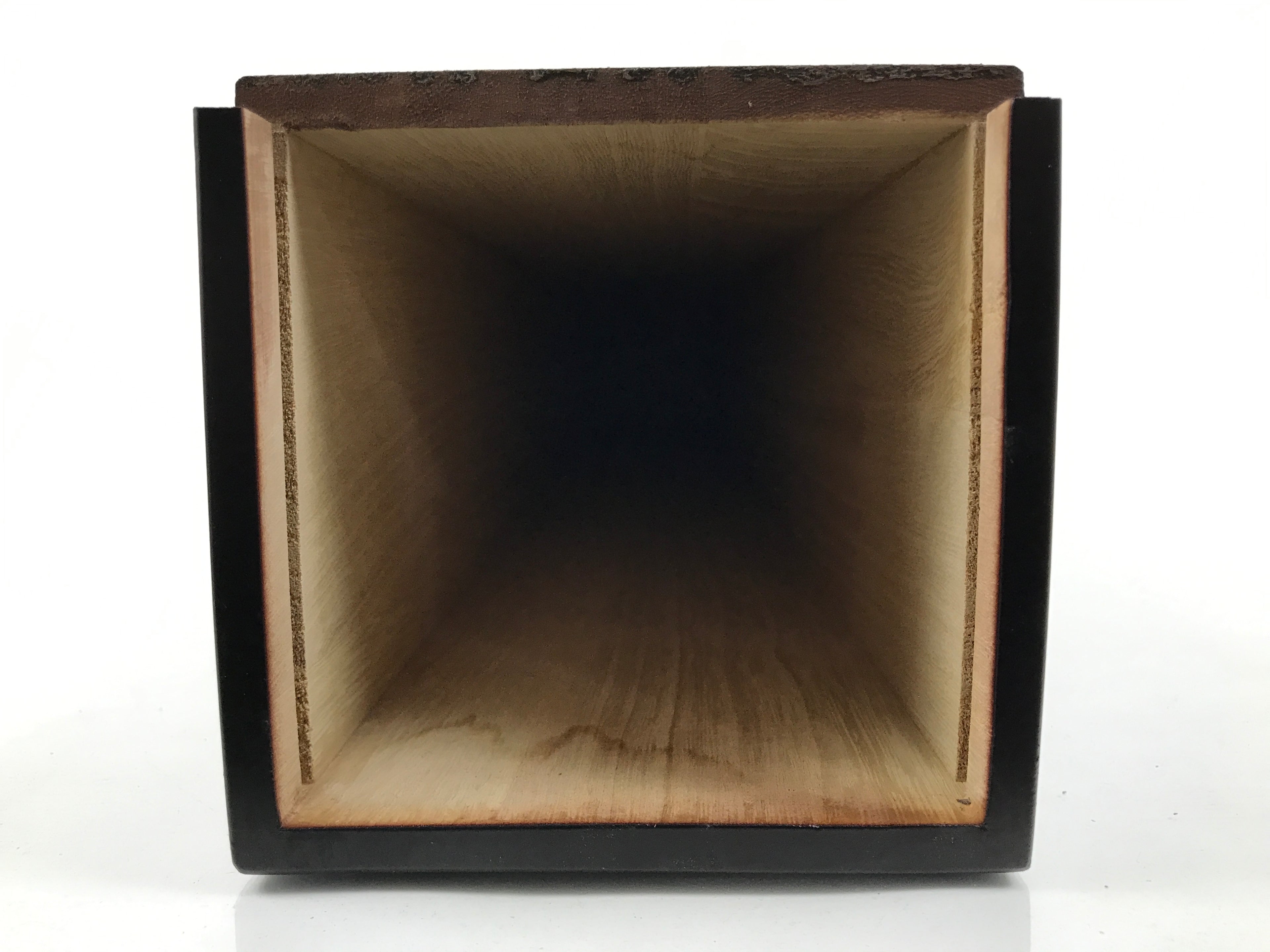 Japanese Wood Hanging Scroll Box Cover Kakejiku Hako Inside 77.5x9.5x9.5cm SB386-AD - Scroll Accessory-chidorivintage.com