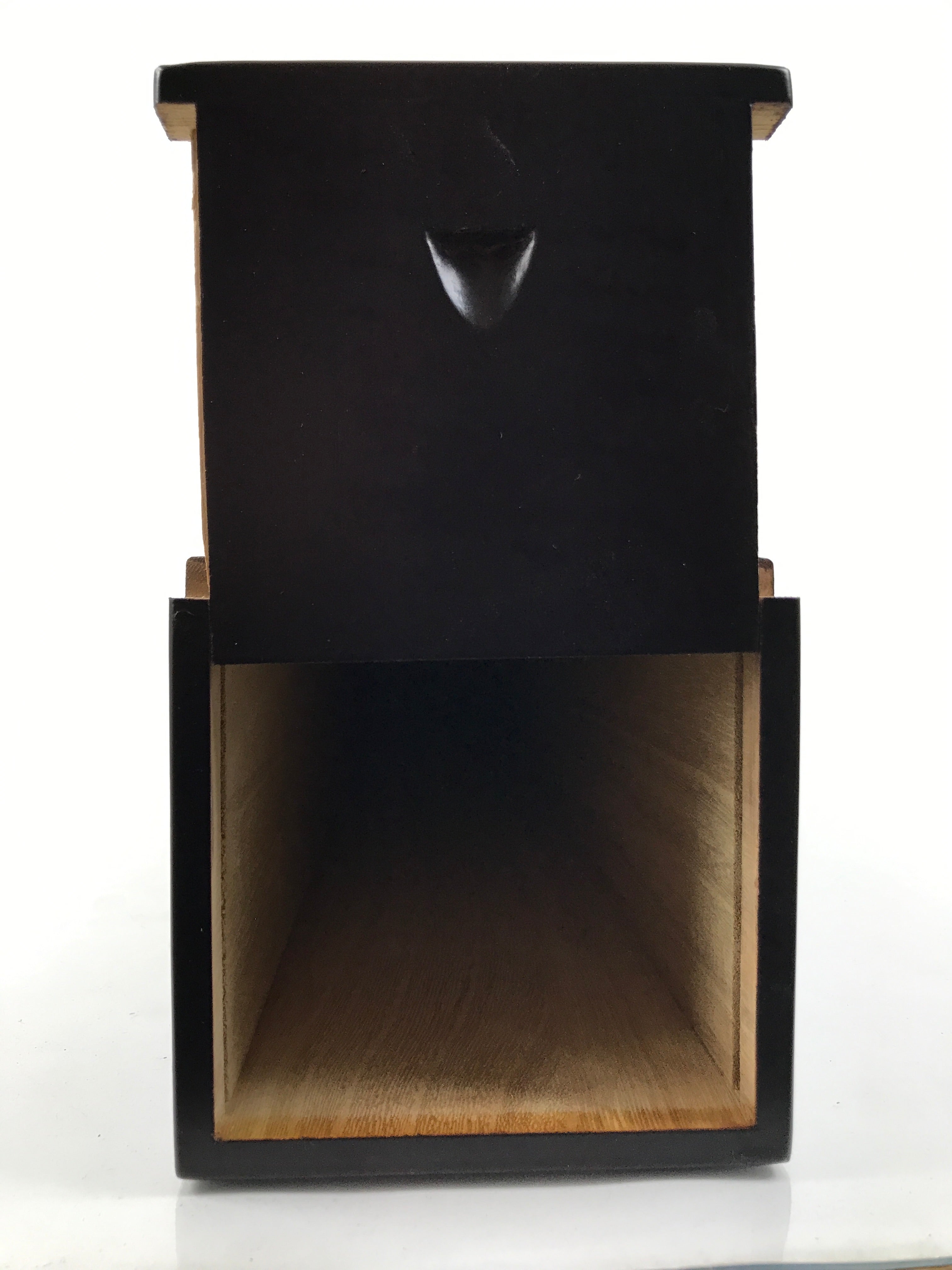Japanese Wood Hanging Scroll Box Cover Kakejiku Hako Inside 77.5x9.5x9.5cm SB388-AD - Scroll Accessory-chidorivintage.com